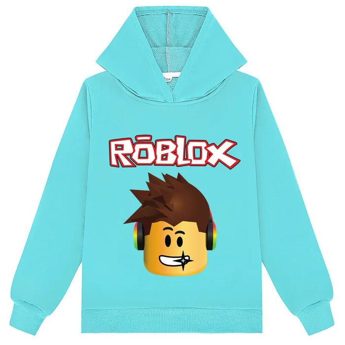 Roblox™ Kids Hoodie – Warm Roblox-Inspired Pullover Sweatshirt for Boys & Girls