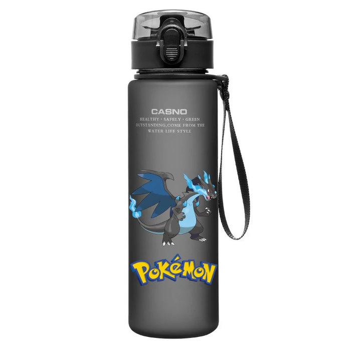 Pokemon Anime Portable Pikachu Cartoon Outdoor Sports Large Capacity Water Bottle