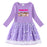 Roblox Princess Dress for Girls – Long Sleeve Cotton Mesh Star & Moon Outfit for Birthdays & Dress-Up