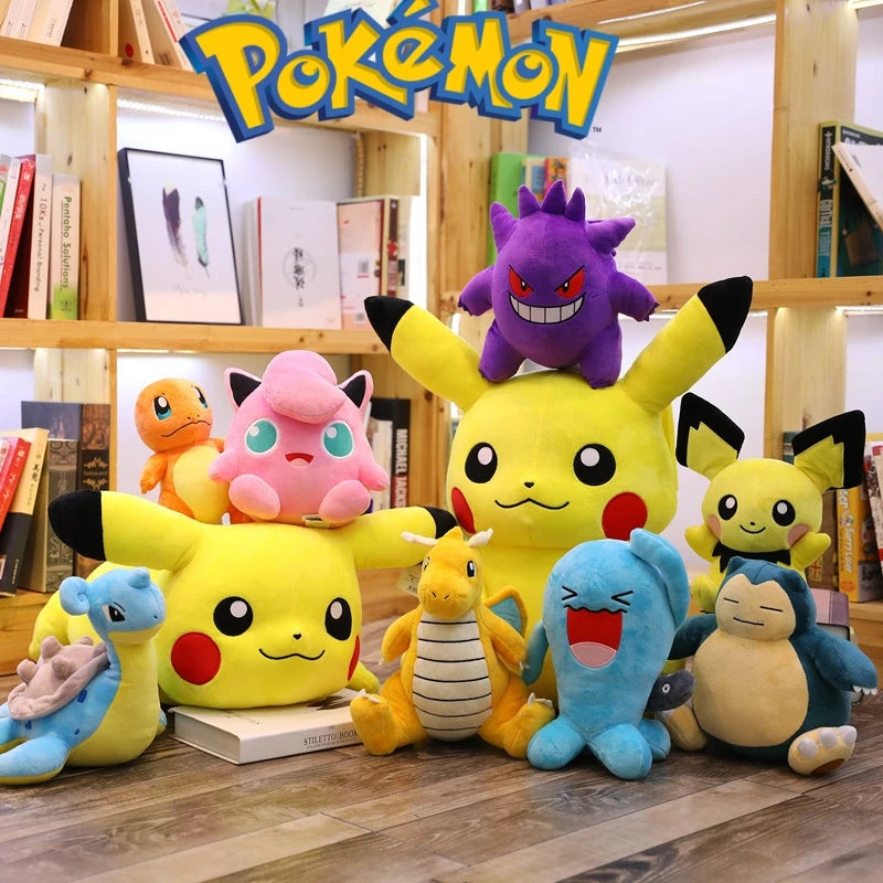 20-25CM Anime Pokemon Plush Pikachu kawaii Plush Doll Little Doll toys Gift