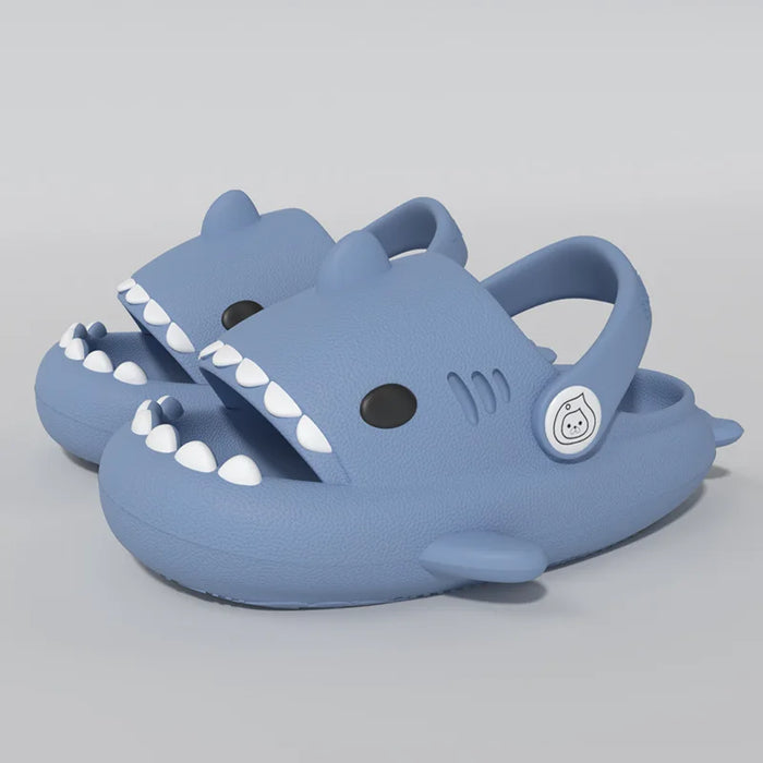 Children’s BAPE Shark Sandals – Kids Summer Slippers with Thick Soft Non-Slip Sole for Boys & Girls