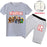 Roblox™ Kids 2-Piece Summer Set – Roblox-Inspired Cartoon T-Shirt & Shorts for Boys & Girls