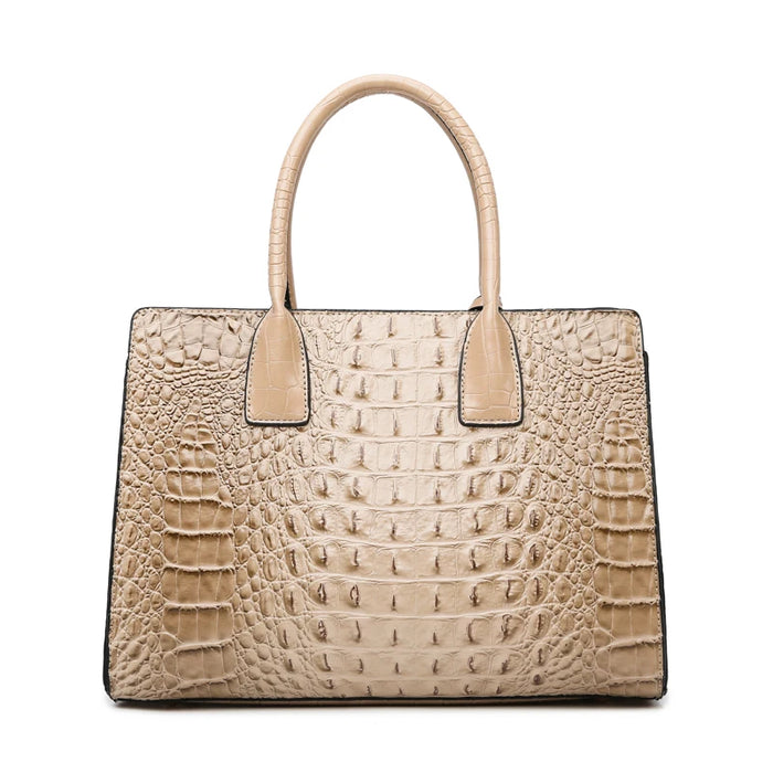 Luxury Fashion Designer Crocodile Pattern Handbag