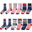 President Donald Trump Socks Novelty Cotton Men Crew American USA Flag