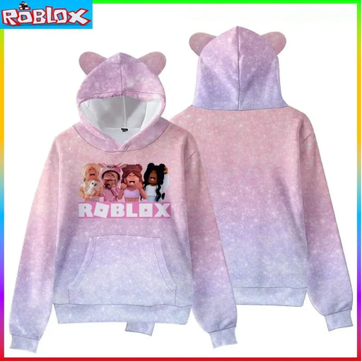 ROBLOX Children's Clothing Cat Ear Hooded  Sweatshirt