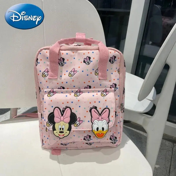 Disney Cartoon Mickey Mouse Cute Fashion Minnie School Fashion Backpack