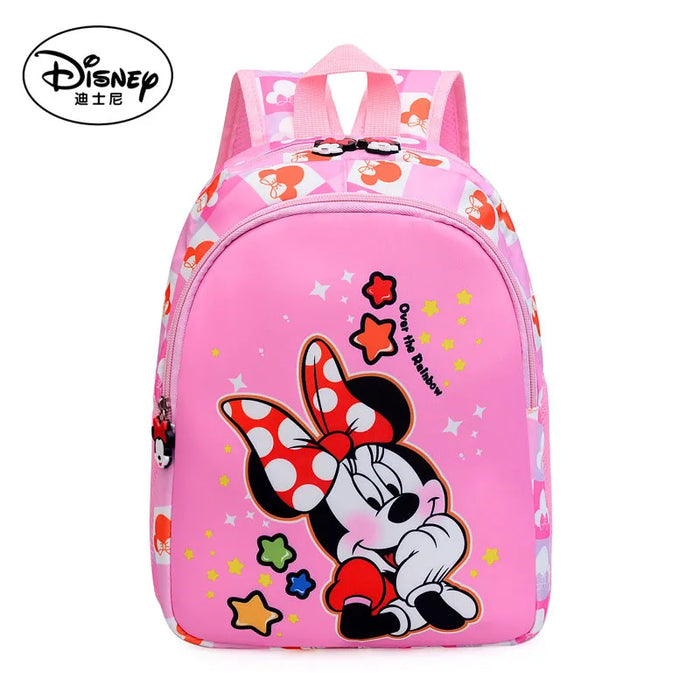 Disney's New Mickey and Minnie Children's Backpack Multifunctional Cartoon Kindergarten School Bag