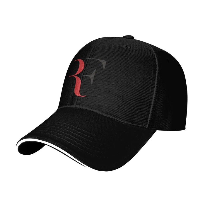 Roger Federer RF Adjustable Tennis Cap – Unisex Sports Baseball Hat for Men & Women