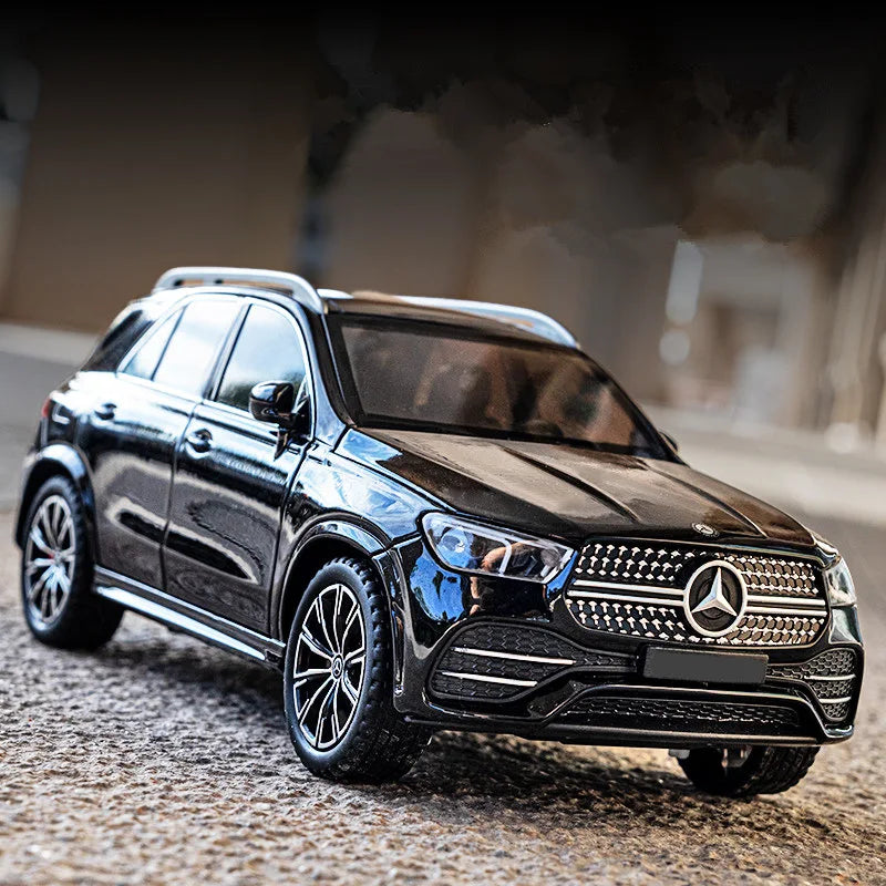 1:24 Mercedes-Benz GLE Alloy Diecast SUV Model Car – Sound & Light Off-Road Vehicle Toy for Kids & Collectors