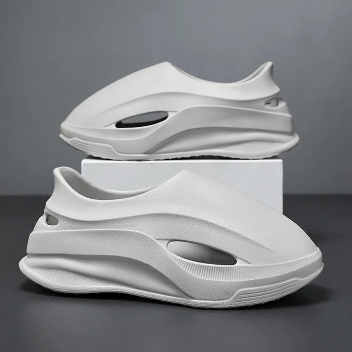 New Yeezy-Inspired Cloud Slides – Thick-Soled Sandals for Men & Women