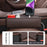 NEW Car Seat Gap Storage Box Leather Storage Box Accessories For Jeep Wrangler auto Car Seat Gap Organizer Seat Side Bag