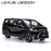 1/24 Lexus LM300H MPV Van Diecast Toy Car Model Miniature Pull Back Sound & Light Doors Openable Collection Gift