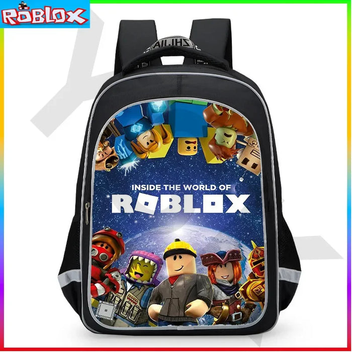 Fashion Backpack Roblox School Bag Game Peripheral Shoulder Bag