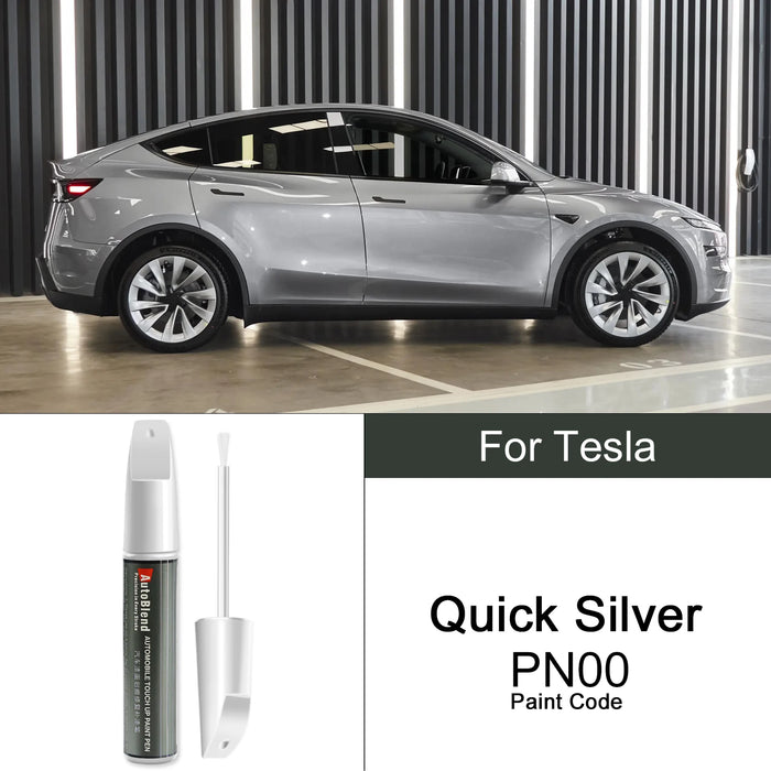 Tesla Scratch Repair & Wheel Touch-Up Pen – For Model 3, Y, S, X | Clear Coat Gloss Enhancer | Car Paint Scratch Remover