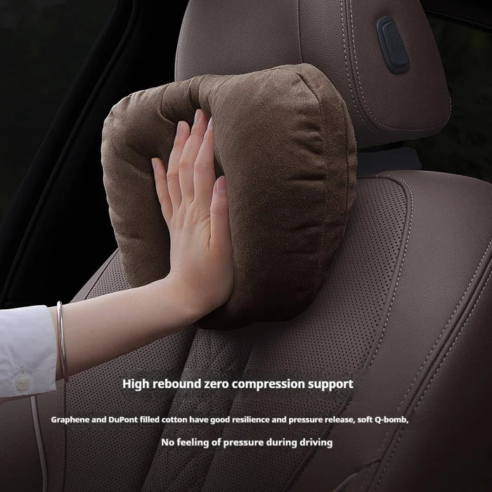 BenzComfort™ Premium Neck & Lumbar Support Pillow – Ergonomic Car Cushion for Mercedes A/B/C/E/S/GL-Class
