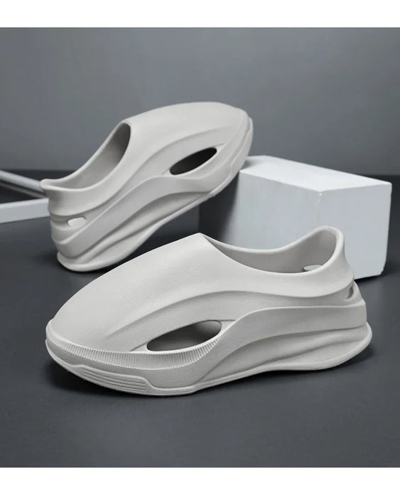 New Yeezy-Inspired Cloud Slides – Thick-Soled Sandals for Men & Women