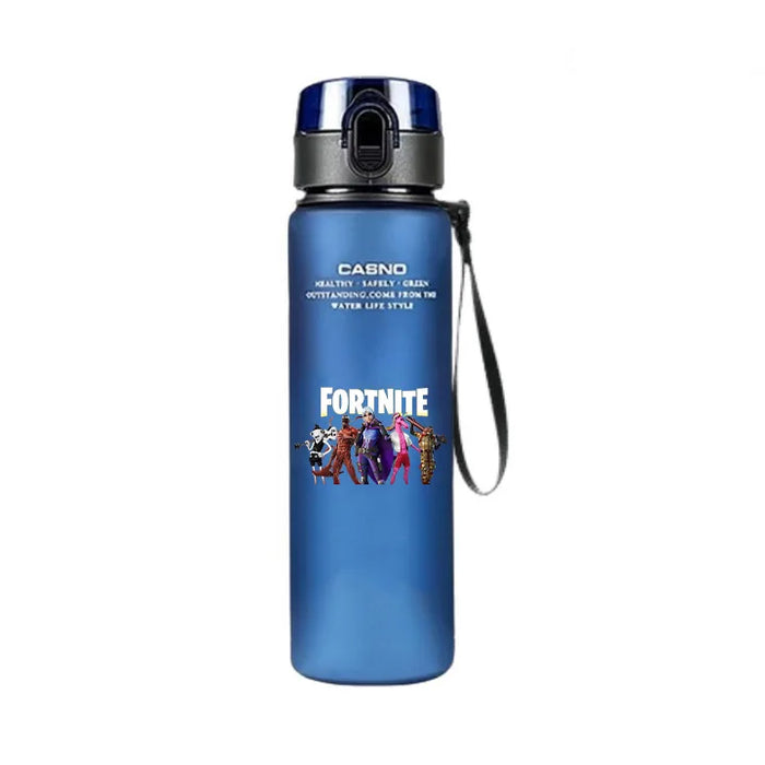 Fortnite Blue Black Resistant Outdoor 560ML Large Capacity Camping Portable Travel Sports Water Cup