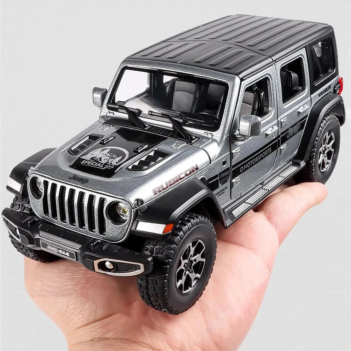 1:22 Model Wrangler Diecast Toy Car Model, Scale Metal Alloy Vehicle for Kids Boys Girls Adults, Doors Open,Gifts