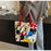 Disney Cartoon Mickey Fashion Shoulder Women's Versatile Tote Bag