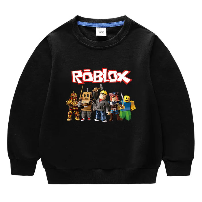 ROBLOX™ Kids Cotton Hoodie – Roblox-Inspired Long Sleeve Sweatshirt for Toddlers & Young Children