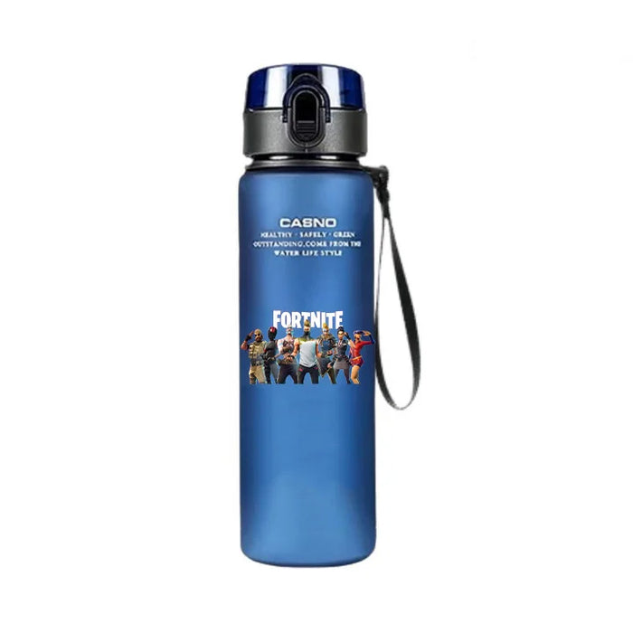 Fortnite Blue Black Resistant Outdoor 560ML Large Capacity Camping Portable Travel Sports Water Cup