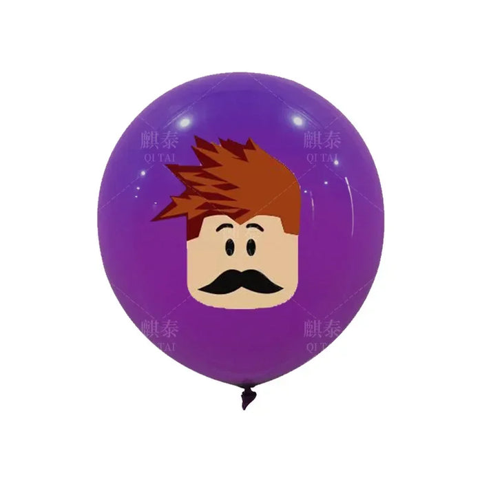 Roblox™ 21-Pack – Roblox-Themed 12-Inch Party Balloons for Birthdays & Gamer Events