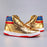 Trump Gold Men's MAGA Sneakers – Patriotic Streetwear Shoes