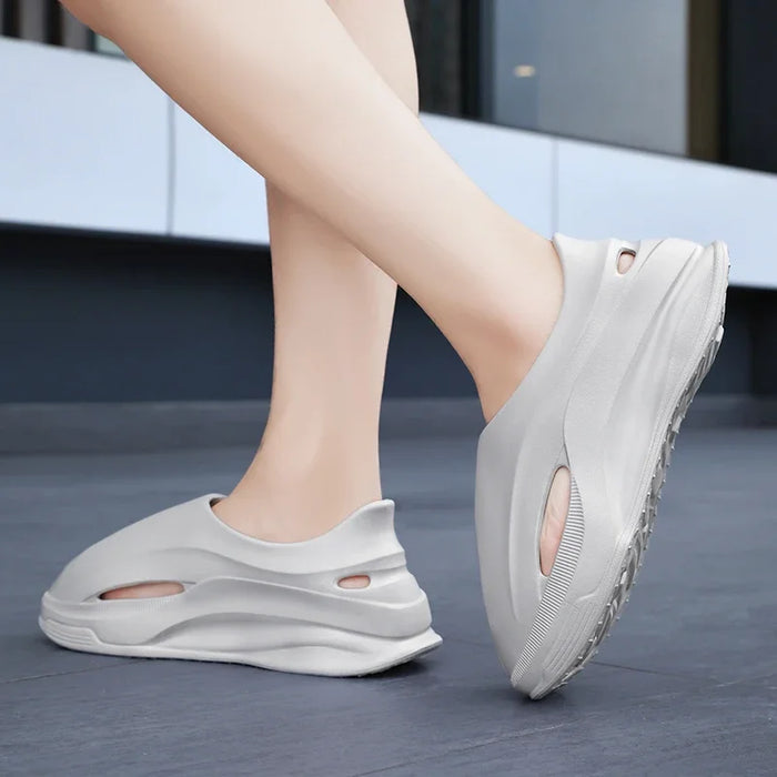 New Yeezy-Inspired Cloud Slides – Thick-Soled Sandals for Men & Women