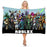 Roblox Children's Bath Towel Anti-sand Microfiber Beach Towel Picnic Cloth