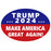 5 Pack Trump 2024 Car Stickers, Make America Great Again Bumper/wall/windows/ refrigerator Use