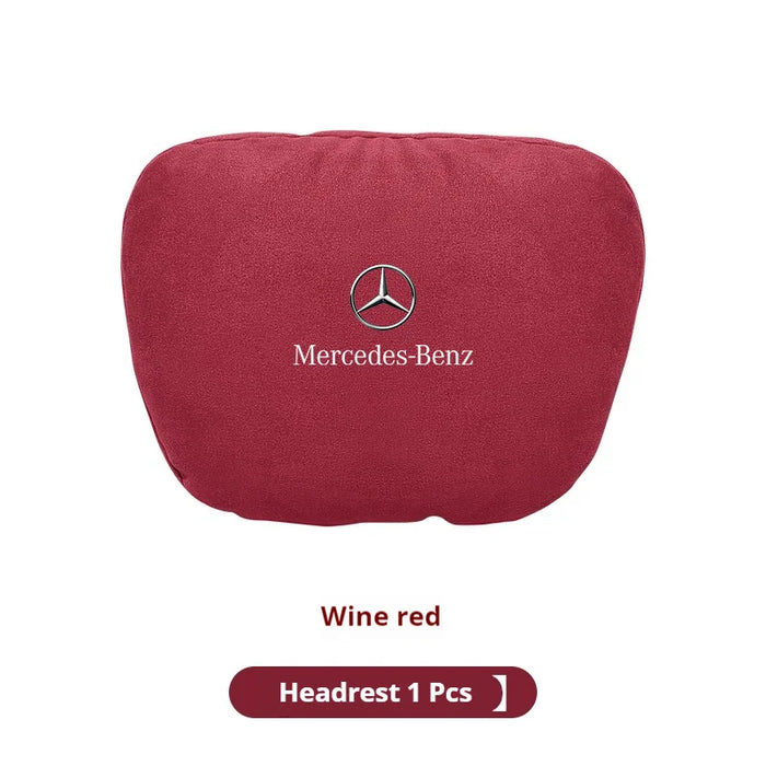BenzComfort™ Premium Neck & Lumbar Support Pillow – Ergonomic Car Cushion for Mercedes A/B/C/E/S/GL-Class