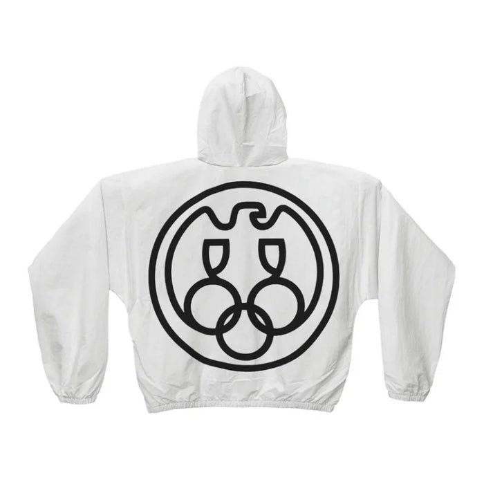 Yeezy Kanye Sunscreen Zippered Hooded Windbreaker Coat Lightweight Outdoor Jacket