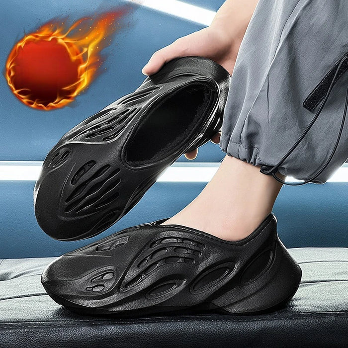 Yeezy-Inspired Men’s Foam Runners – Minimalist Design, Anti-Slip Soft Sole, Lightweight Fashion Sneakers