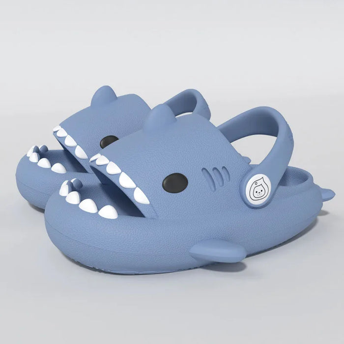 Children’s BAPE Shark Sandals – Kids Summer Slippers with Thick Soft Non-Slip Sole for Boys & Girls