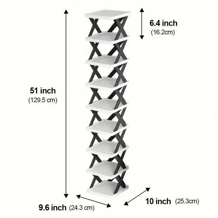 Shoe Rack Storage Organizer Detachable Shoe Racks Family Household Rack Multi Layer Simple Shoes Shelf Color Cabinet