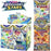 324/360 Pcs JAKA Pokémon Card Set – 151 Destined Rivals, Prismatic Evolutions, Sun & Moon English Battle Trading Cards
