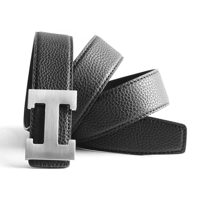 Luxury Designer Brand Buckle Genuine Real Leather Belts