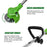2-in-1 Cordless Electric Grass Trimmer & Lawn Edger – 650W Brushless Motor, 18,000 RPM, 24V Dual Battery Garden Cutter
