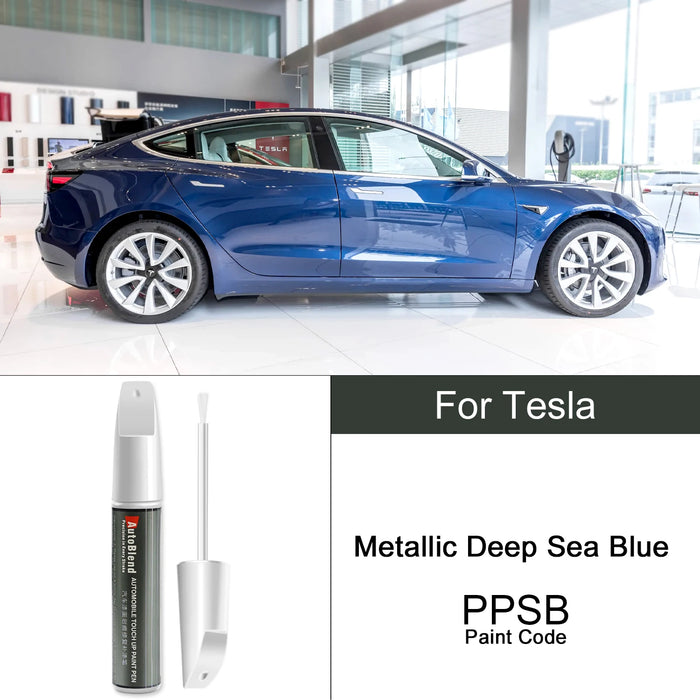 Tesla Scratch Repair & Wheel Touch-Up Pen – For Model 3, Y, S, X | Clear Coat Gloss Enhancer | Car Paint Scratch Remover