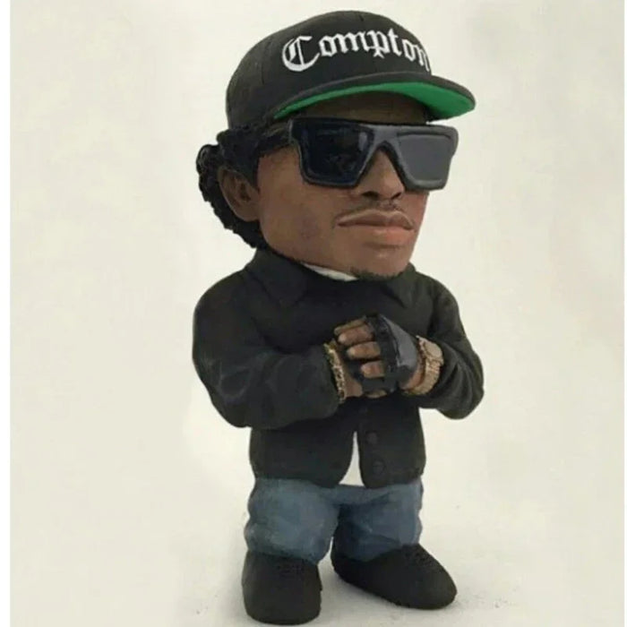 Tupac Figurine – Hip Hop Rapper Collectible Statue, Cool Desktop Ornament for Home, Office & Music Fans