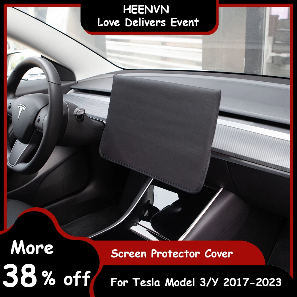 Tempered Glass For Tesla Model 3 Y 2023 Accessories Cover Sleeve