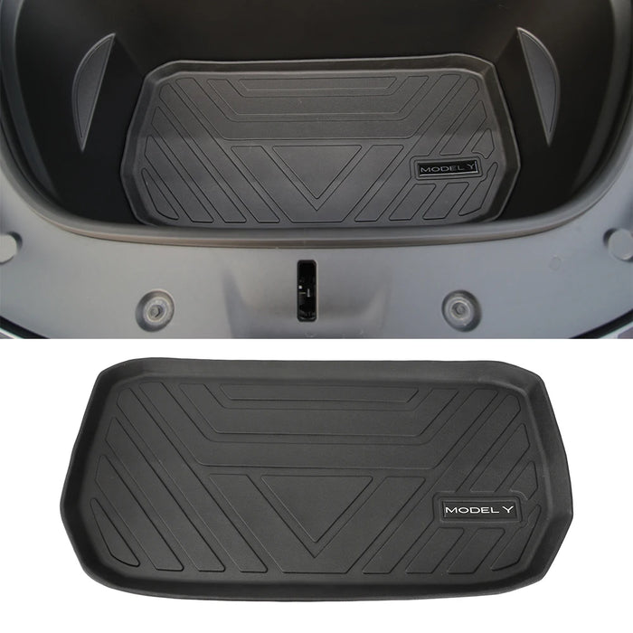 TPEGuard™ Custom-Fit Mat Set – Front & Rear Floor + Trunk Cargo Tray for Tesla Model 3 & Model Y (TPE, Waterproof, Non-Slip)