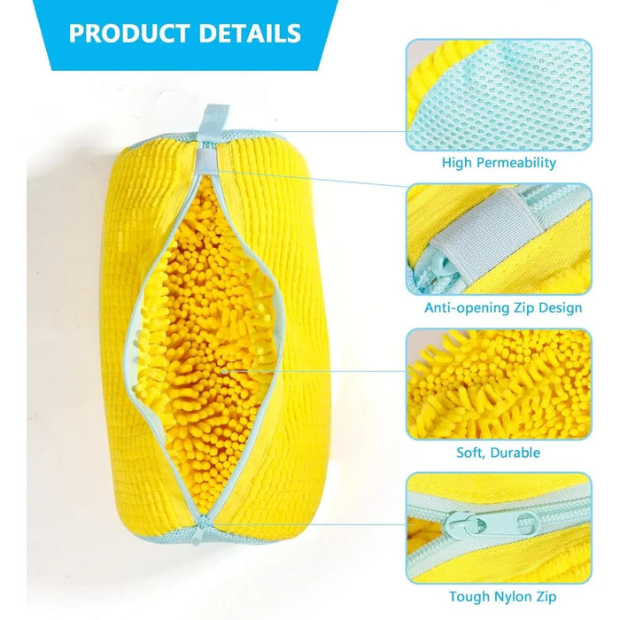 Shoe Washing Machine Bag – Heavy-Duty Mesh Laundry Protector for All Shoe Types