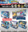 324/360 Pcs JAKA Pokémon Card Set – 151 Destined Rivals, Prismatic Evolutions, Sun & Moon English Battle Trading Cards