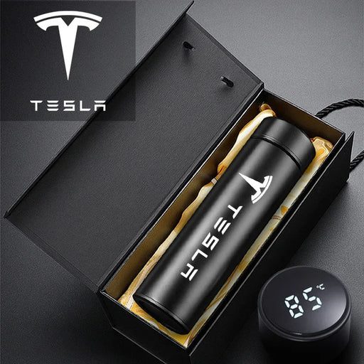 Smart Thermos Temperature Car Travel Mug For Teslas Model 3 S X Y Style Roadster