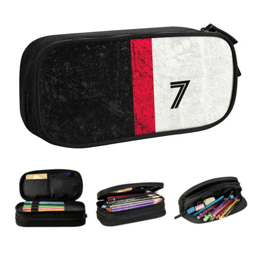 CR7 Soccer Pencil Cases for Girls Boys Football Pencil Pouch School Accessories