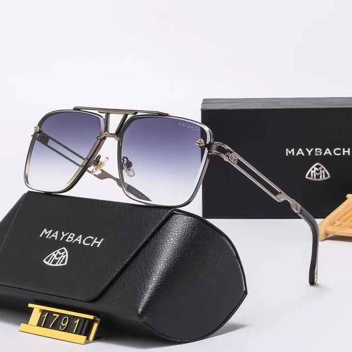 Maybach-Inspired Luxury Polarized Sunglasses – UV400 Anti-Glare Unisex Driving Glasses for Men & Women