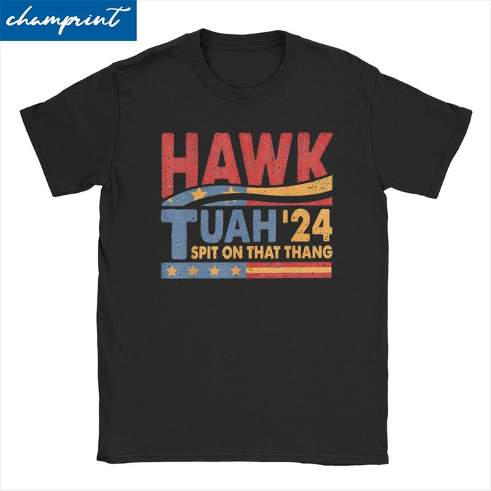 Men Women's Hawk Tuah 24 Spit On That Thang Funny T-Shirt