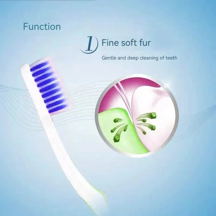 Colgate® Adult Soft Bristle Toothbrush (6 Pack) – Gentle Whitening Toothbrush for Sensitive Teeth & Gums, Deep Oral Hygiene Cleaning