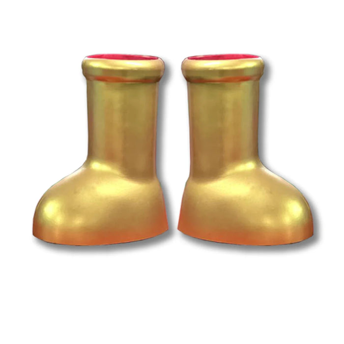 Trump Gold Fashion Designer Astro Boy Boots